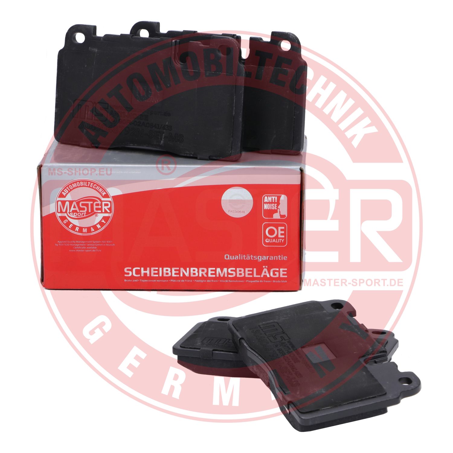 Placute frana MASTERSPORT GERMANY 13046048792N-SET-MS